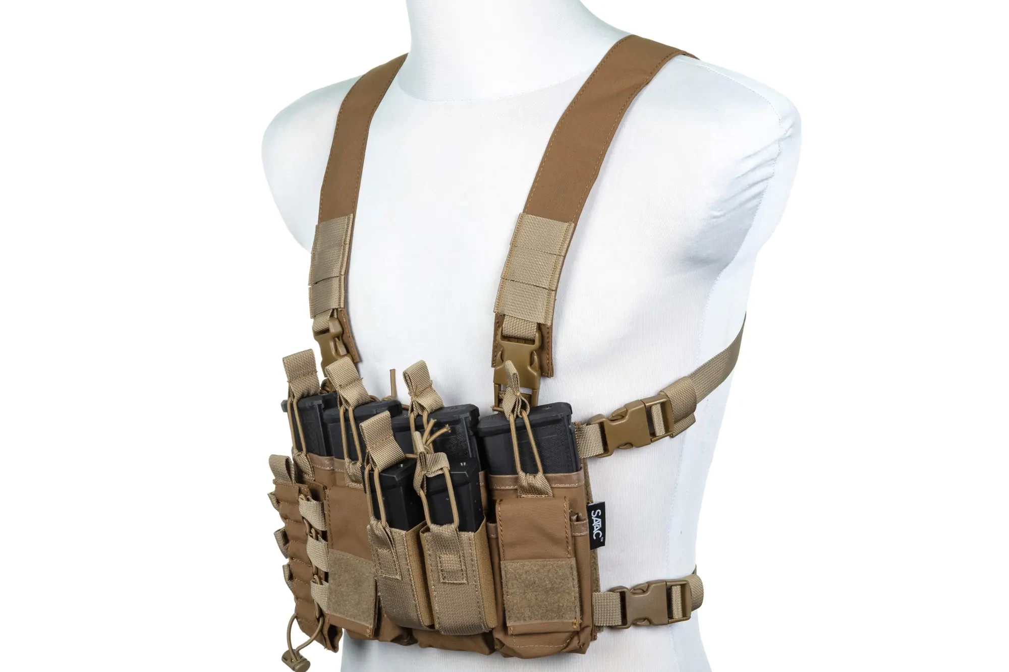 Specna Arms Chaleco Táctico Adaptable Tan Chest Rig