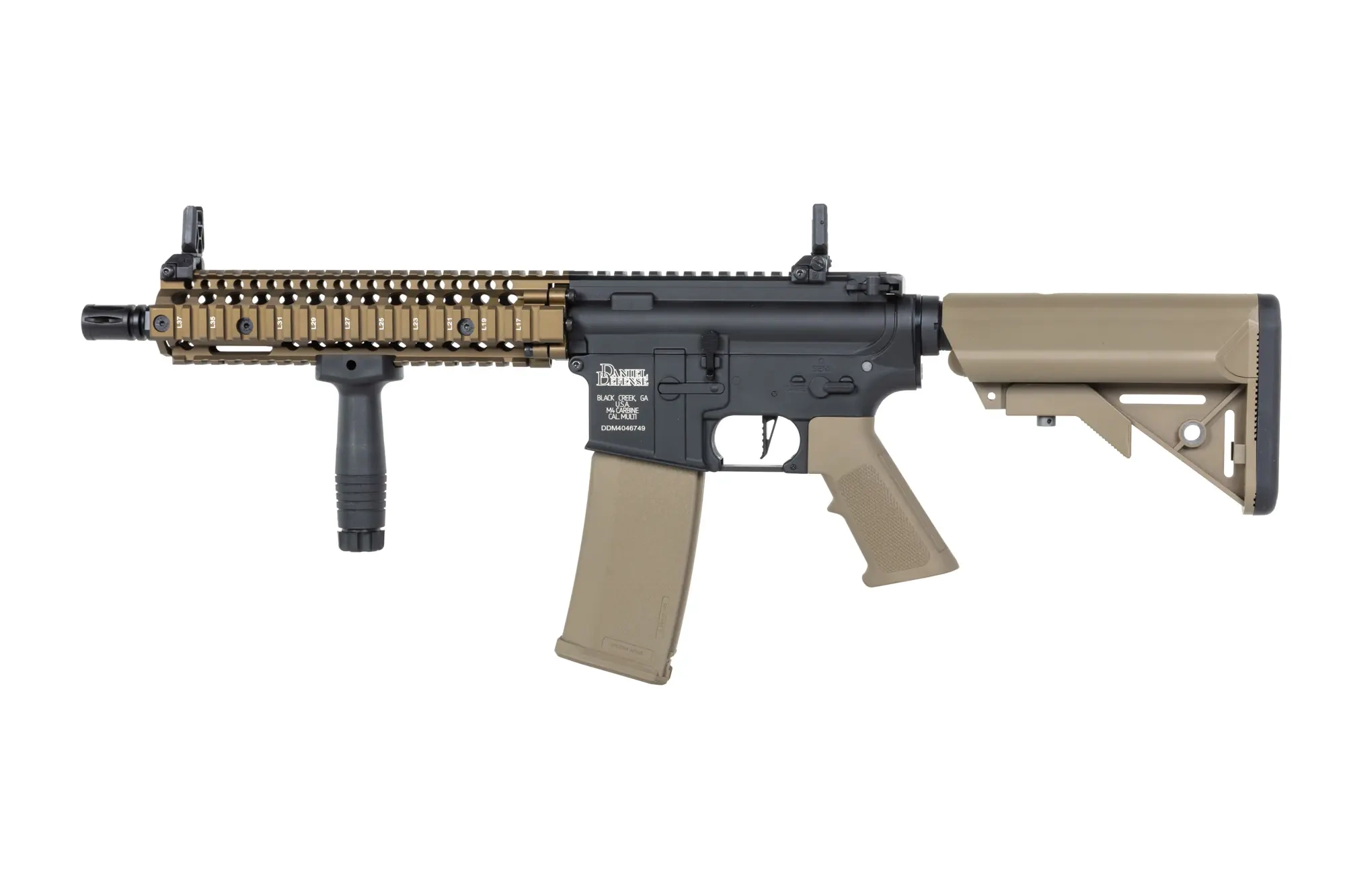 Specna Arms Daniel Defense® MK18 SA-C19 CORE™ Gen.2 HAL ETU™ Caos Bronce airsoft Carabina