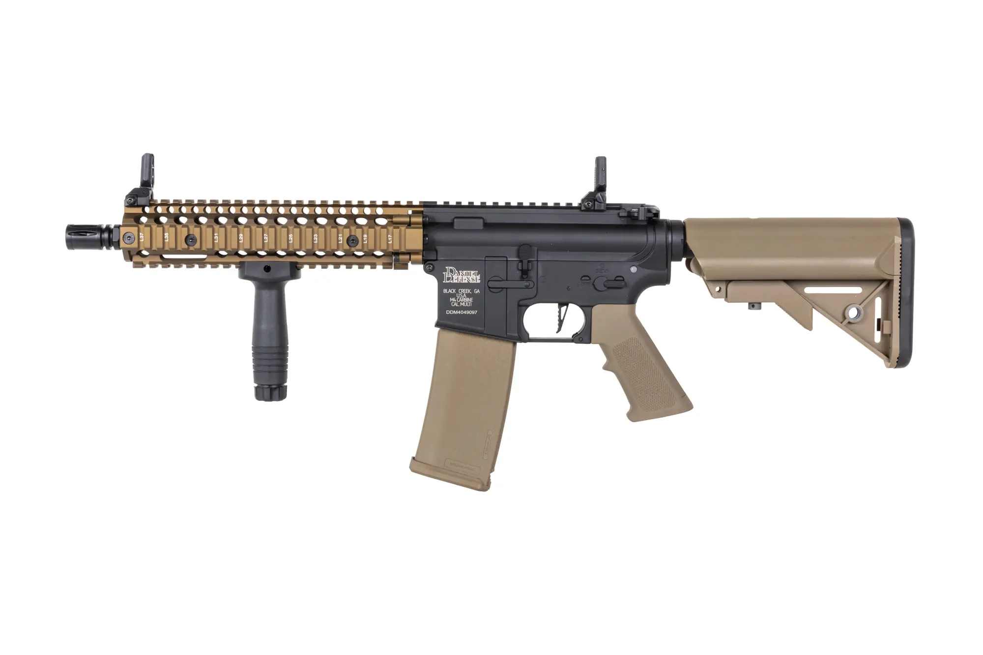 Specna Arms Daniel Defense® MK18 SA-C19 CORE™ Gen.2 HAL ETU™ Caos Bronce airsoft Carabina