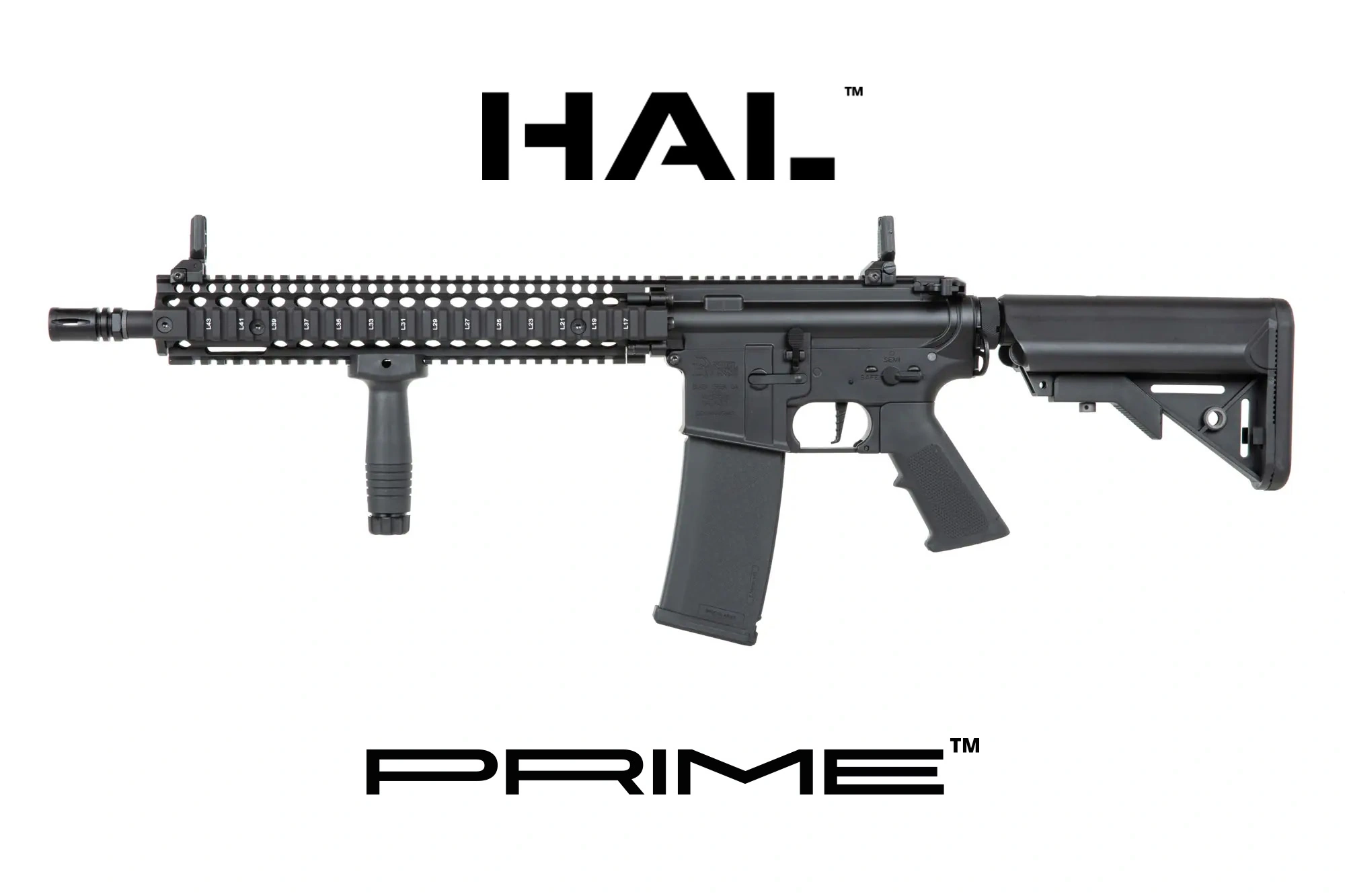 Specna Arms Daniel Defense® MK18 SA-P26 Prime™ BLDC™ HAL™ ETU airsoft Carbine Negro