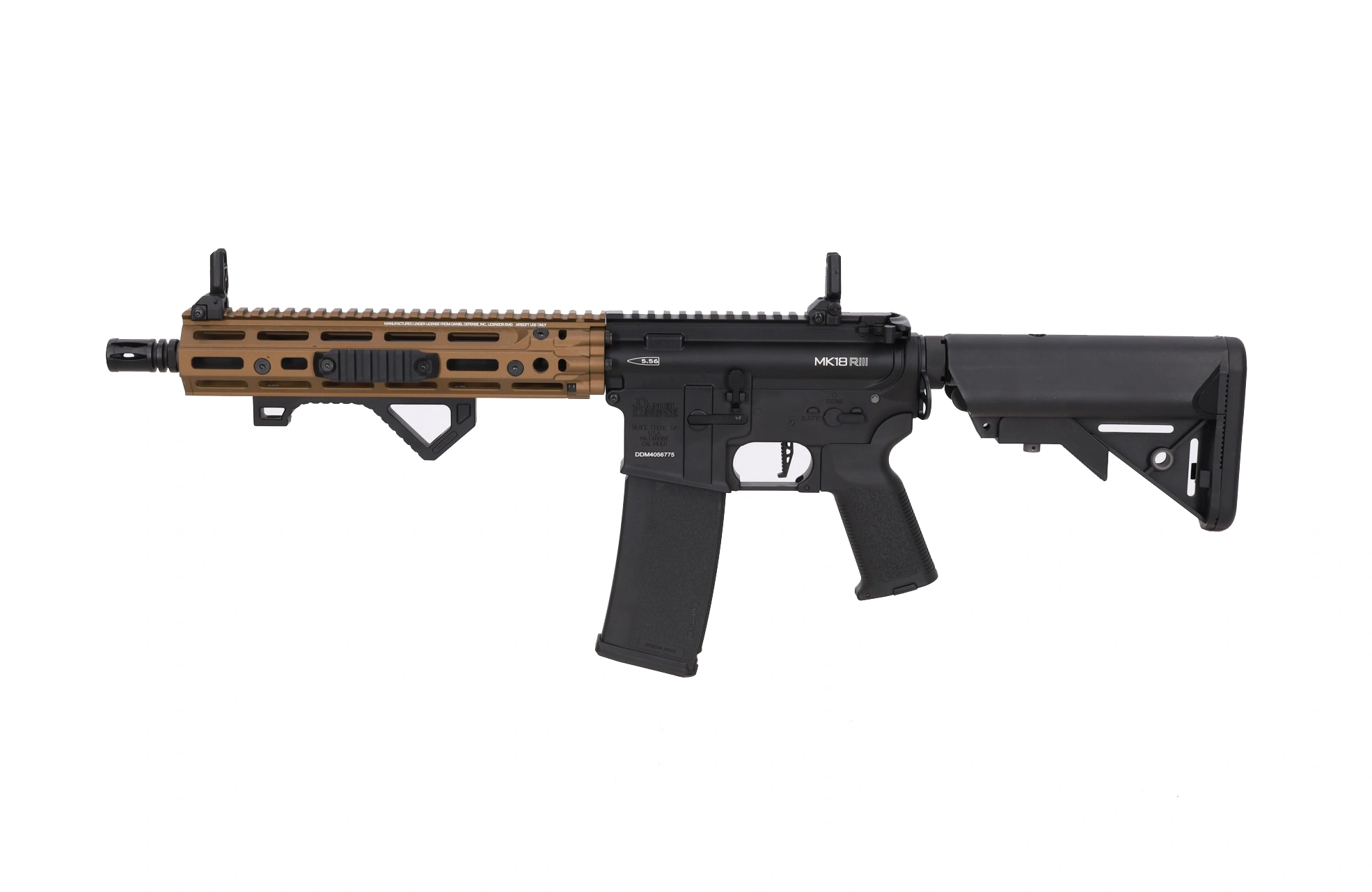 Specna Arms Daniel Defense® RIS III 10.5'' SA-P27 PRIME™ BLDC™ Aster II ETU Caos Bronce airsoft Carabina