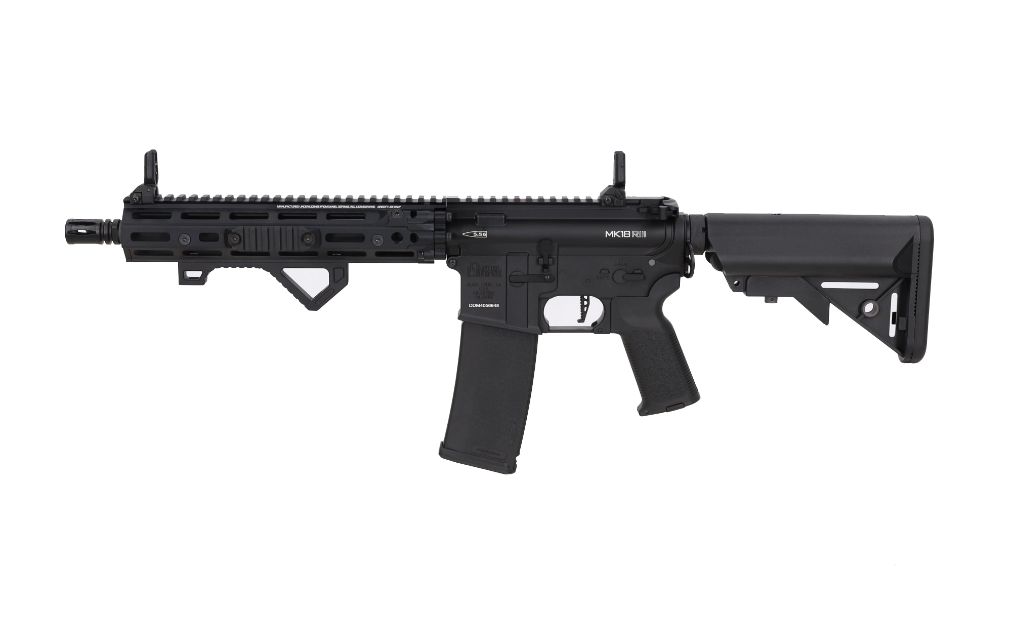 Specna Arms Daniel Defense® RIS III 10.5'' SA-P27 PRIME™ BLDC™ Aster II ETU airsoft Carabina Negro