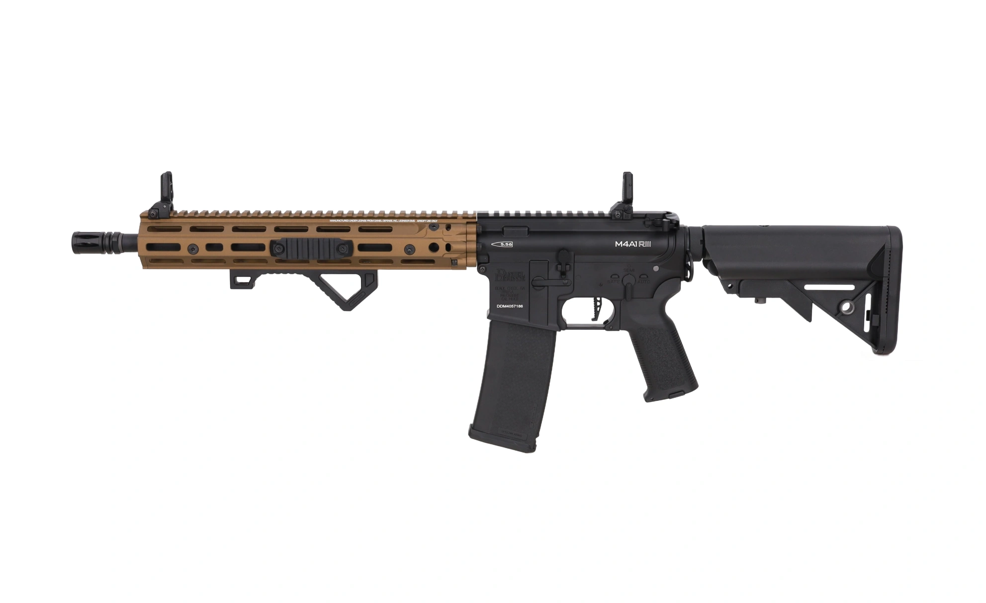 Specna Arms Daniel Defense® RIS III 12,5'' SA-P28 Prime™ BLDC™ Aster II ETU Caos Bronce airsoft Carabina