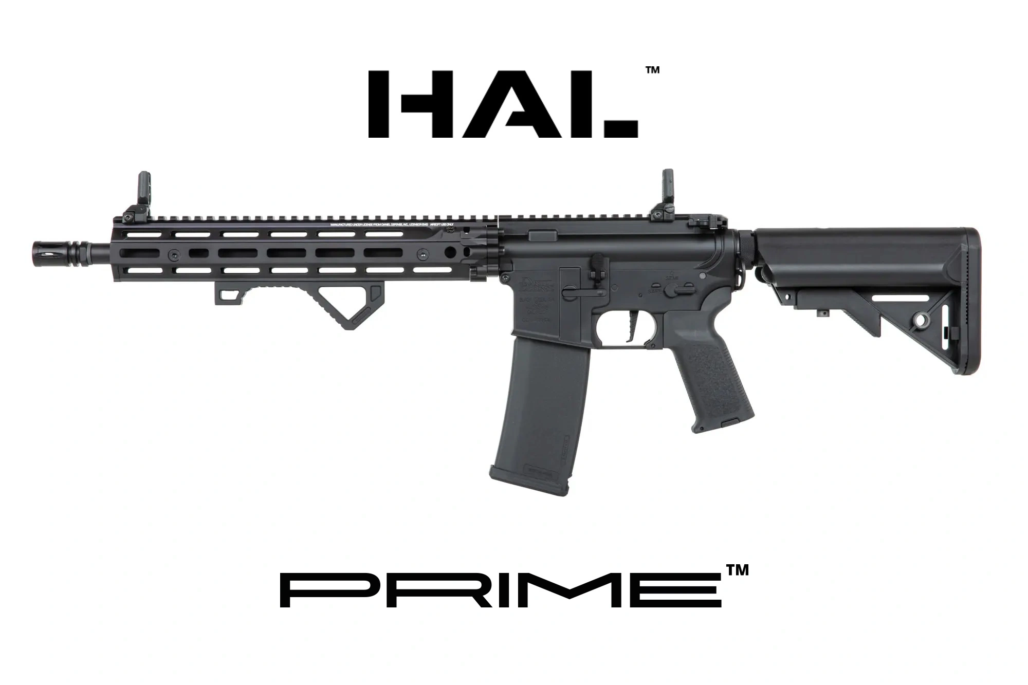 Specna Arms Daniel Defense® RIS III 12,5" SA-P28 Prime™ BLDC™ HAL™ ETU airsoft Carbine Negro