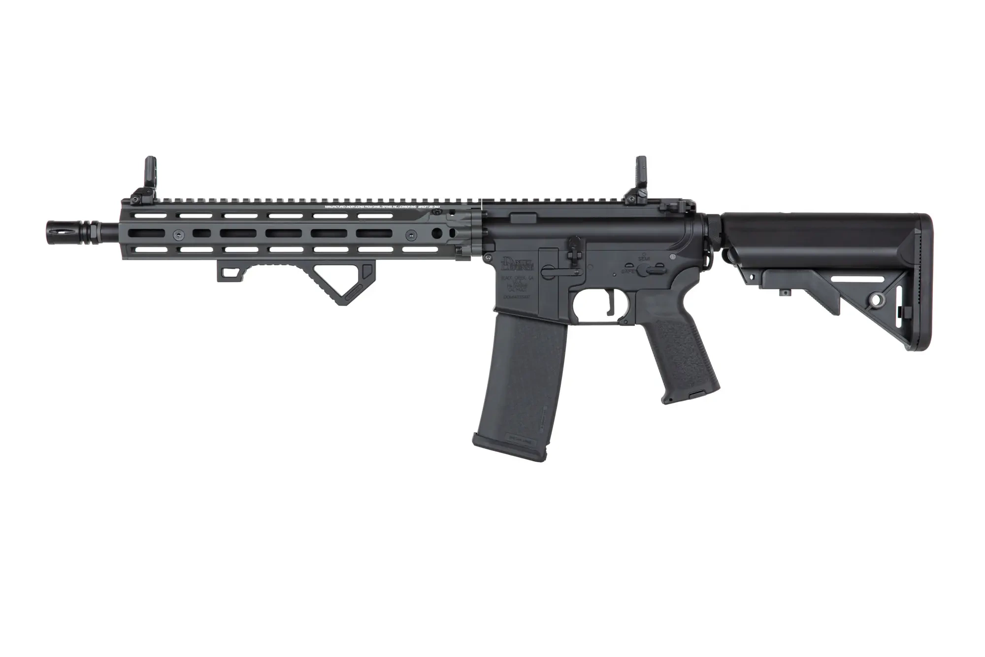 Specna Arms Daniel Defense® RIS III 12,5'' SA-P28 Prime™ BLDC™ Kestrel™ ETU Gris airsoft Carabina