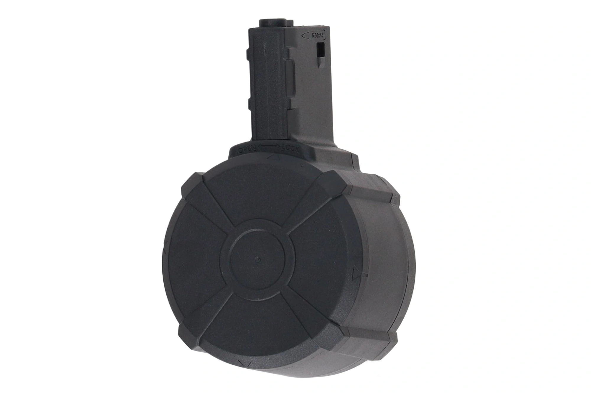 Specna Arms M4/AR15 cargador de tambor 1500 cartuchos eléctrico - Negro