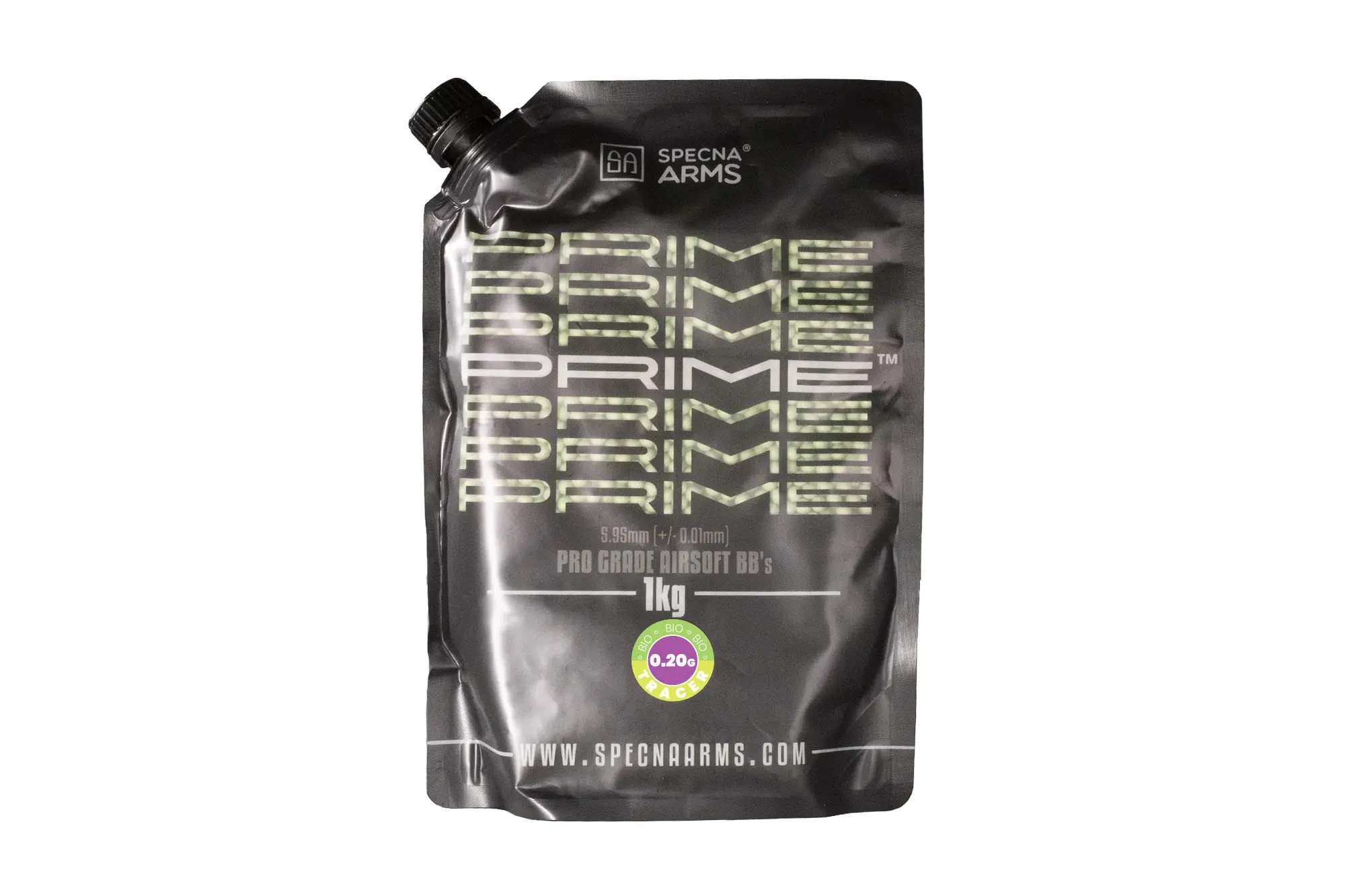 Specna Arms PRIME™ BIO Tracer 0.20g Balas de precisión - 1 Kg