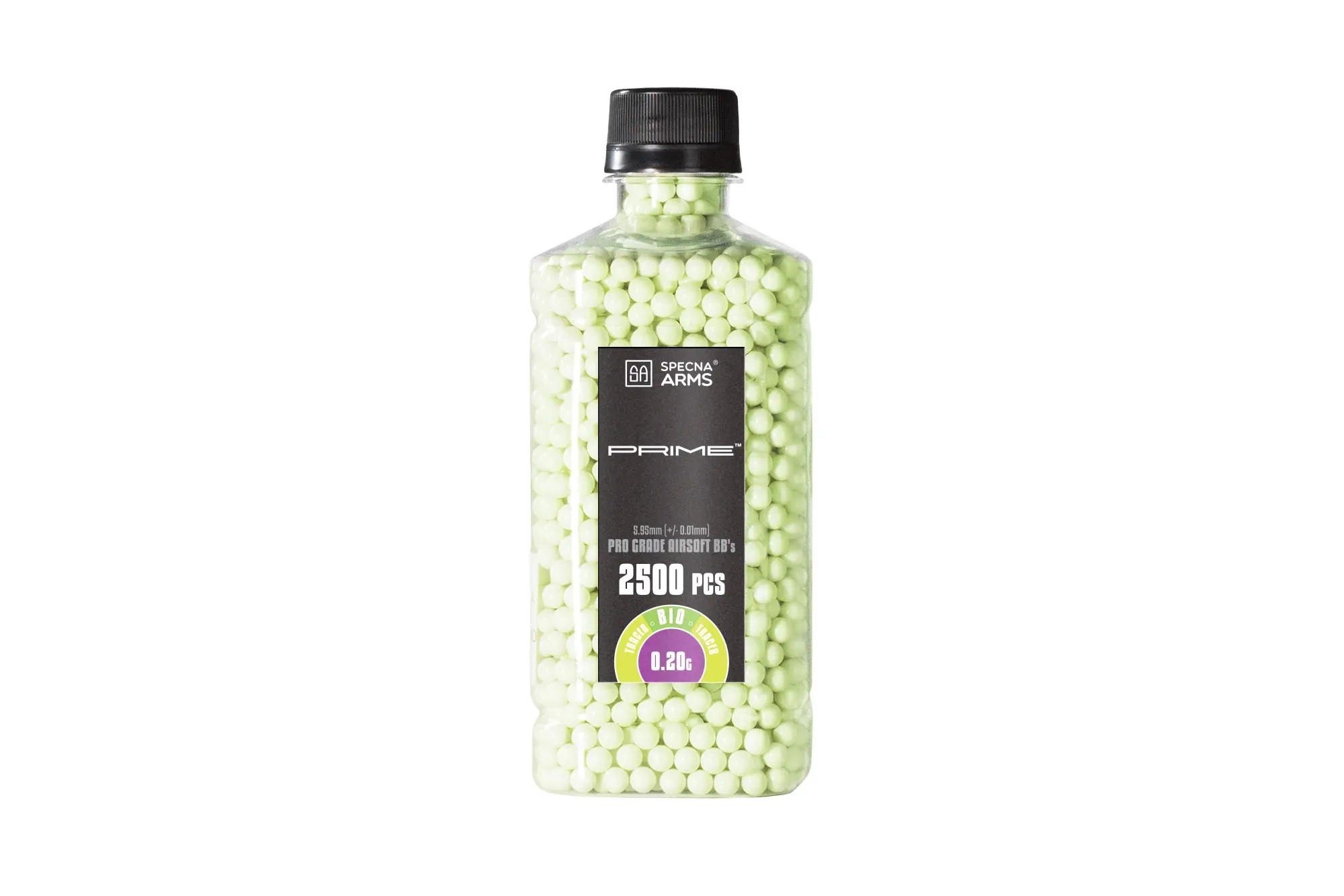Specna Arms PRIME™ BIO Tracer 0.20g bolas de precisión - 2500 uds.