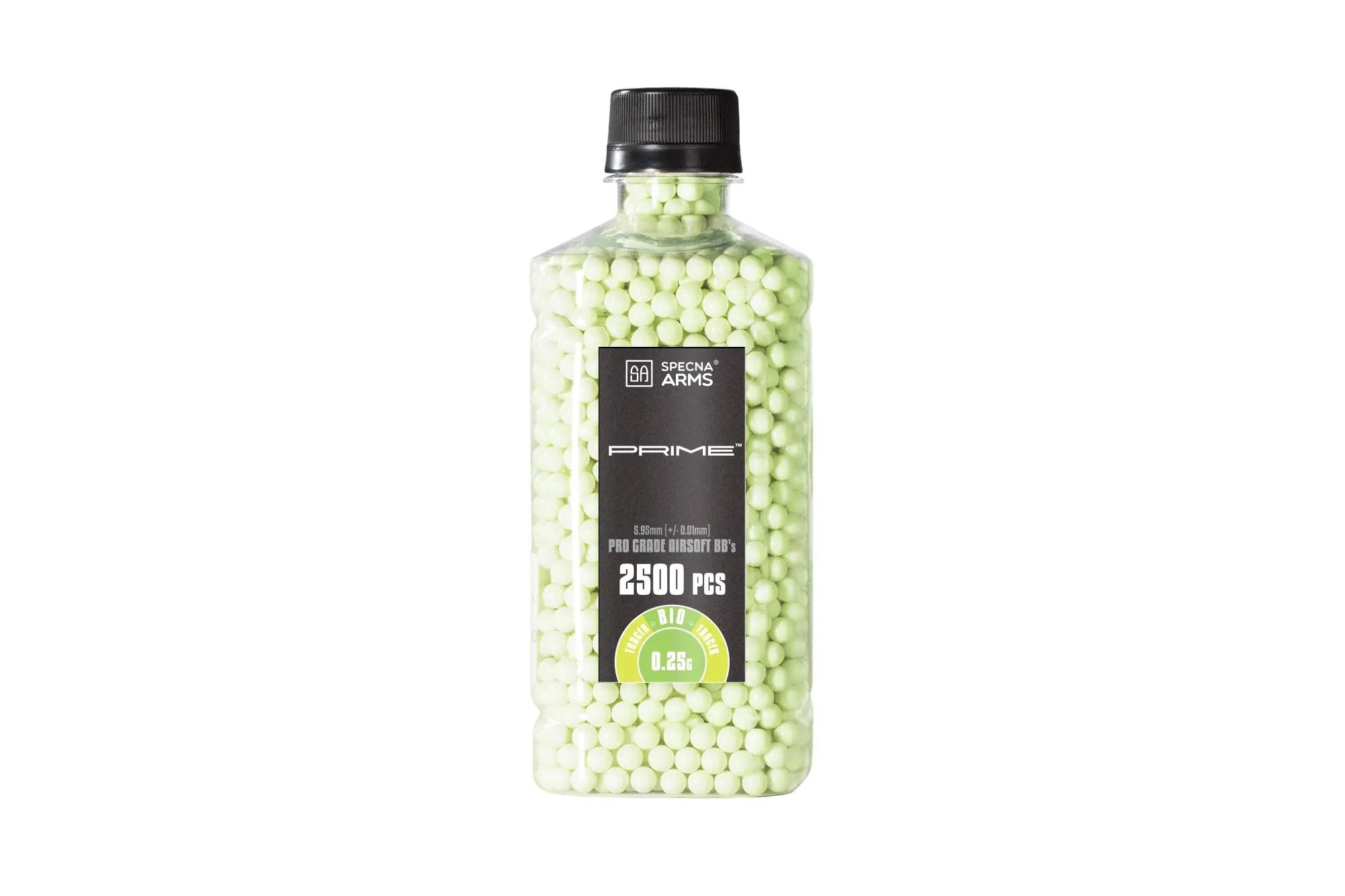 Specna Arms PRIME™ BIO Tracer Balas de precisión de 0,25 g - 2500 uds.
