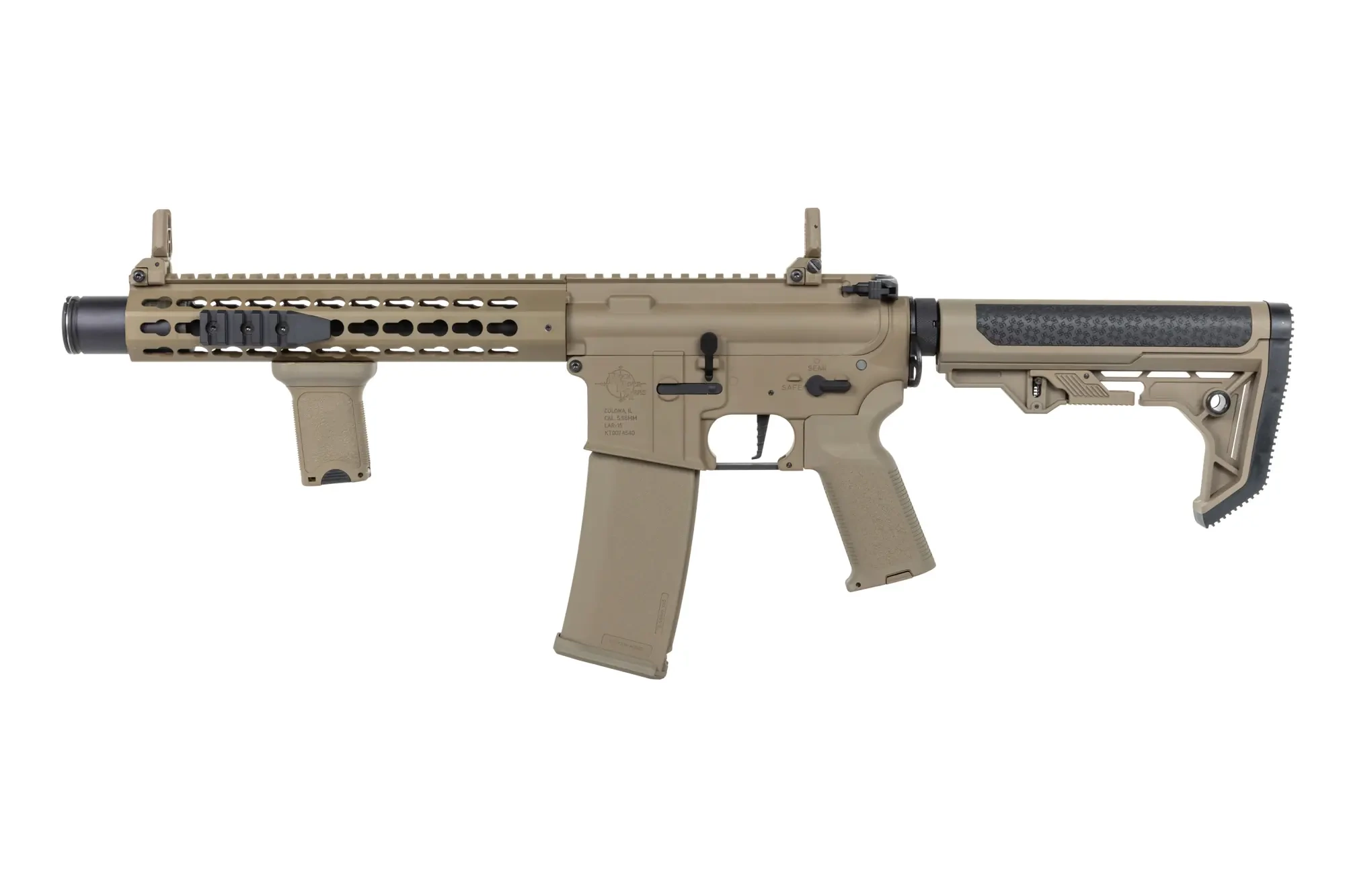 Specna Arms RRA SA-P07 PRIME™ HAL™ ETU Culata para operaciones ligeras fusil airsoft High Torque Versión bronceada