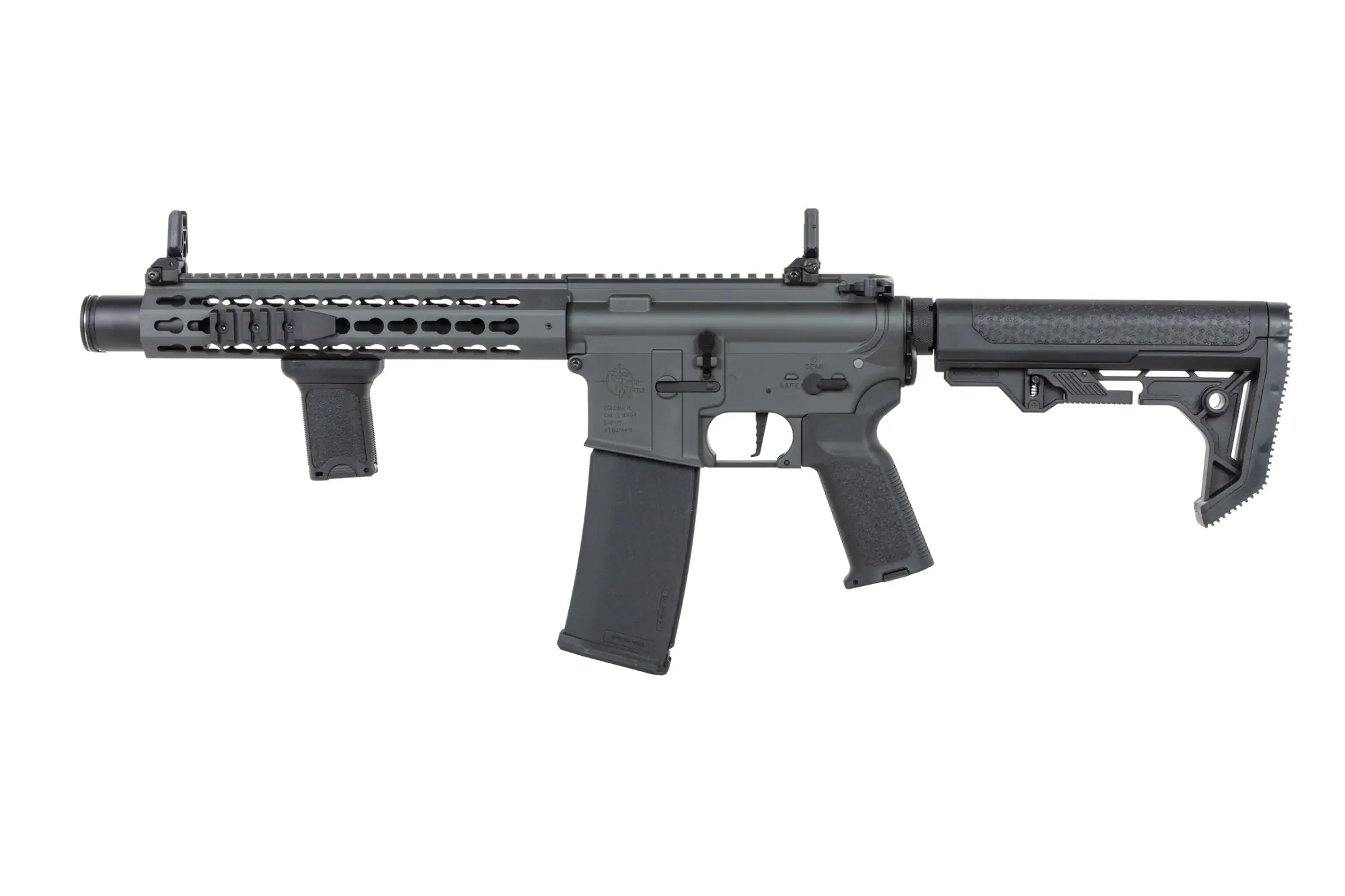 Specna Arms RRA SA-P07 PRIME™ HAL™ ETU Culata para operaciones ligeras fusil airsoft High Torque Versión gris