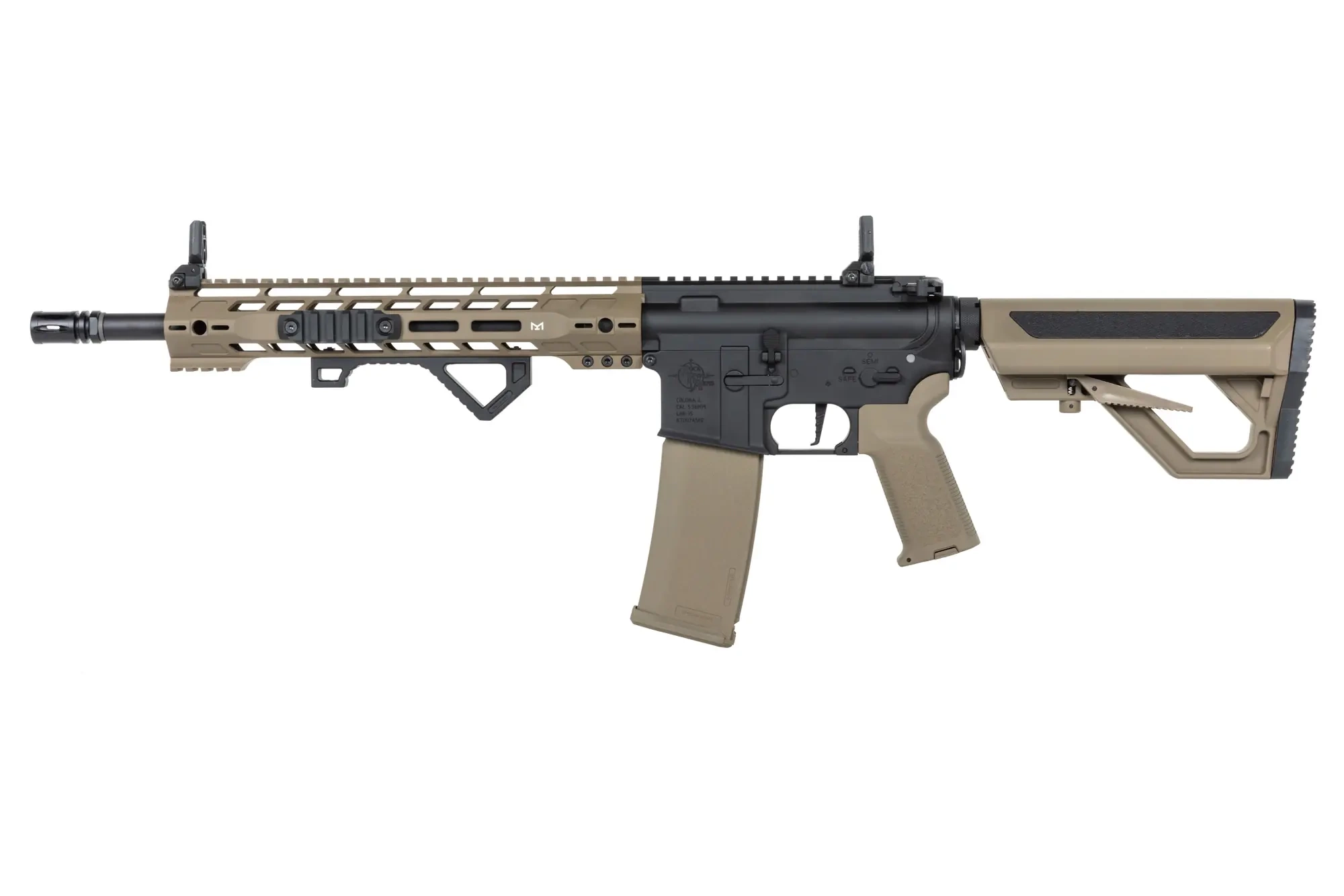 Specna Arms RRA SA-P14 Prime™ HAL™ ETU Culata para operaciones pesadas fusil airsoft de alto par de torsión red dotsión half-tan