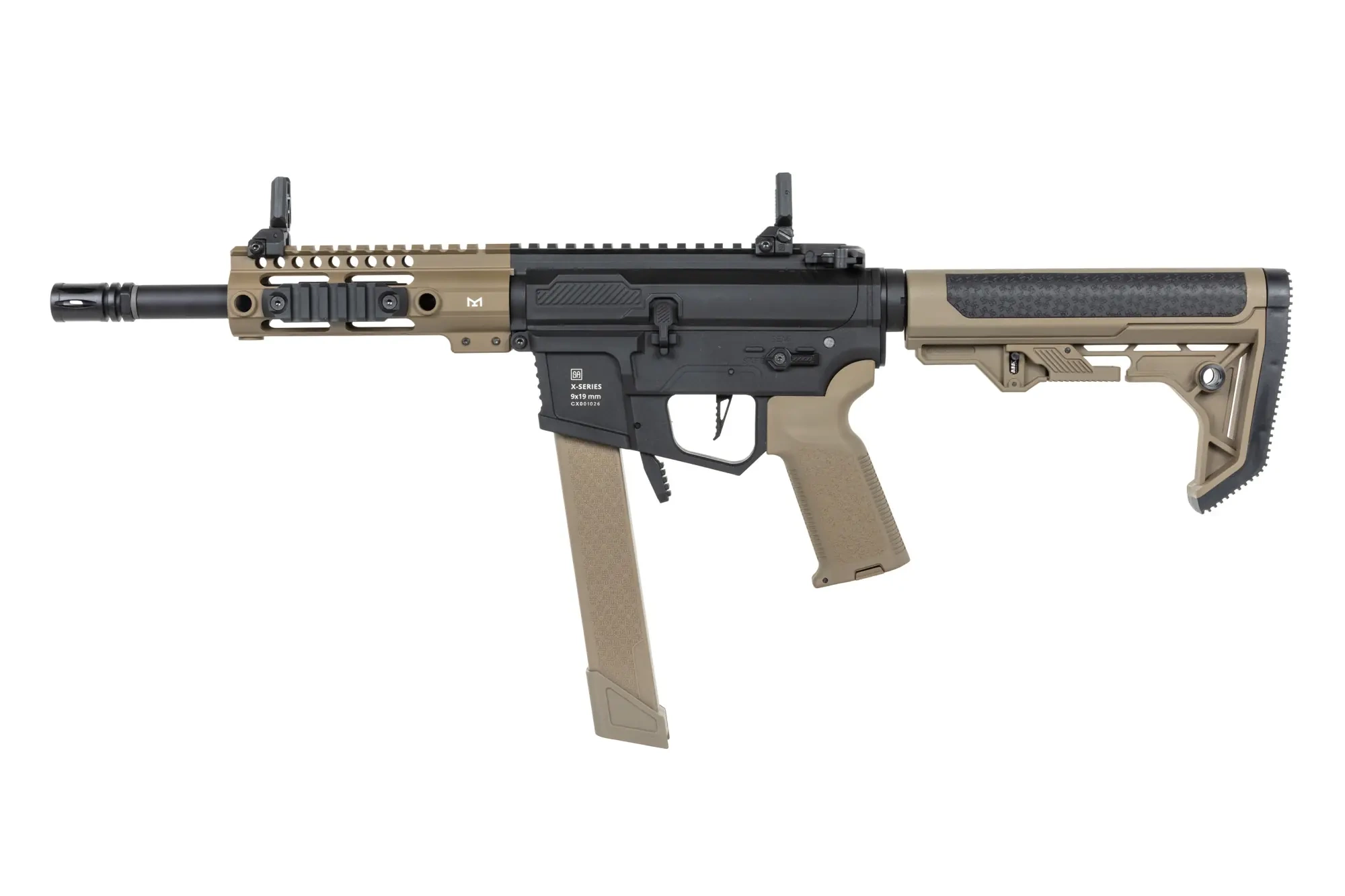 Specna Arms SA-CX01 Carabina CORE™ HAL™ ETU airsoft half-tan
