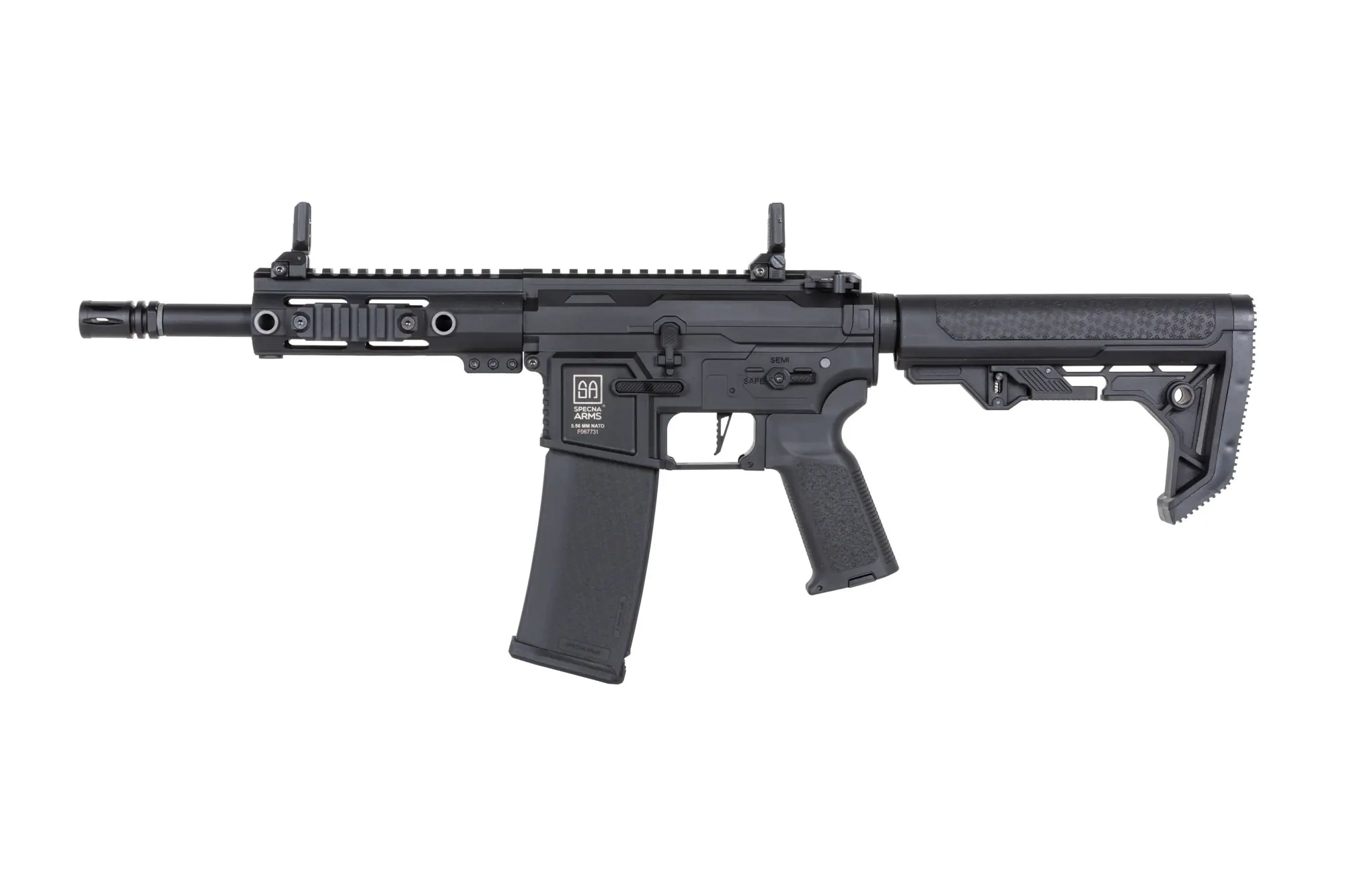 Specna Arms SA-F04-RL FLEX™ Gen.2 BLDC™ HAL ETU™ Culata de operaciones ligeras/receptor nuevo airsoft Carbine Negro