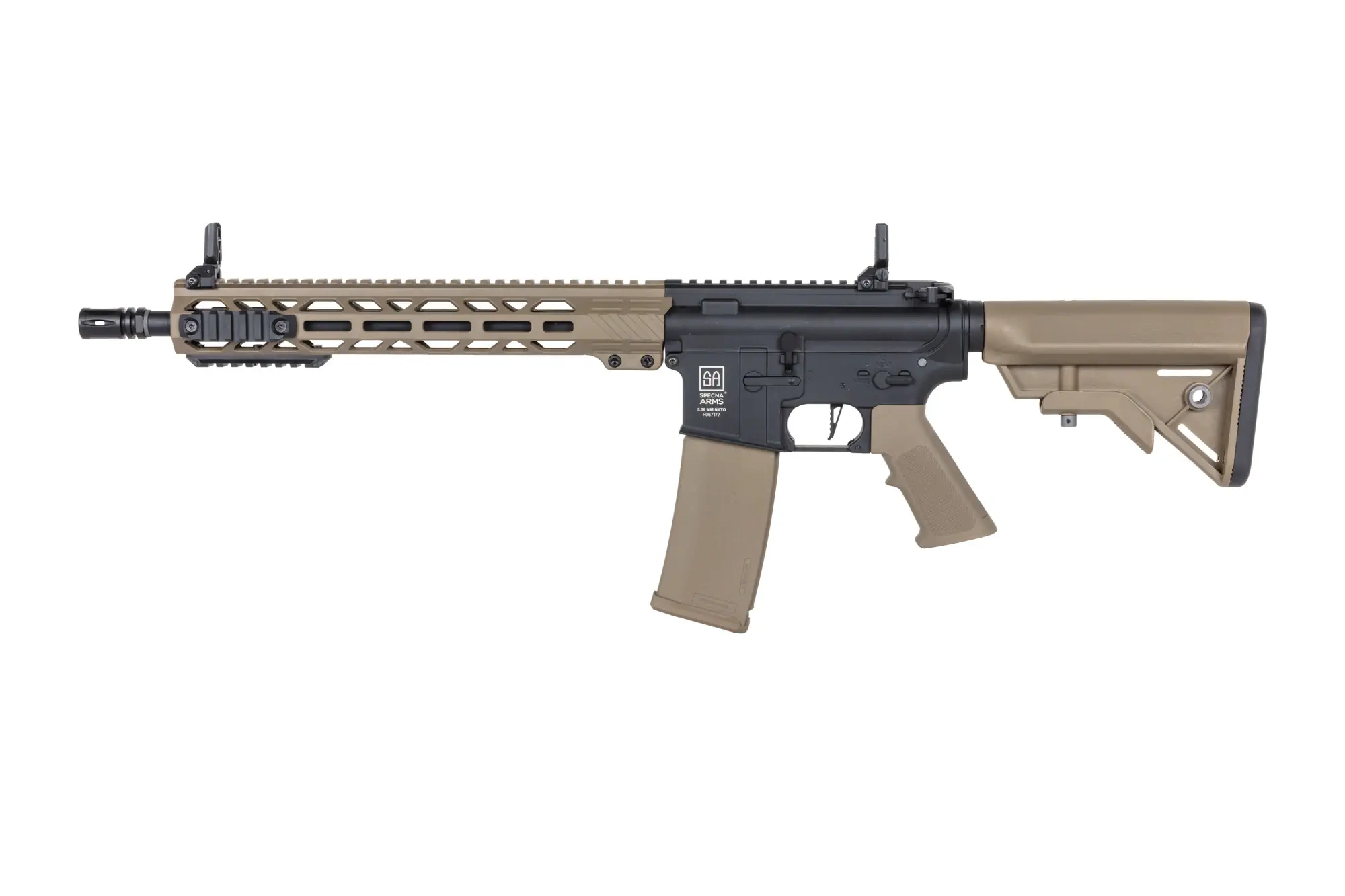 Specna Arms SA-F09 FLEX™ Gen.2 BLDC™ HAL ETU™ Carabina airsoft half-tan