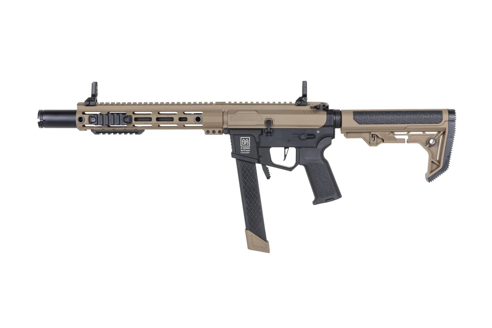 Specna Arms SA-FX02 Carabina airsoft FLEX™ Gen.2 BLDC™ HAL ETU Half-Tan