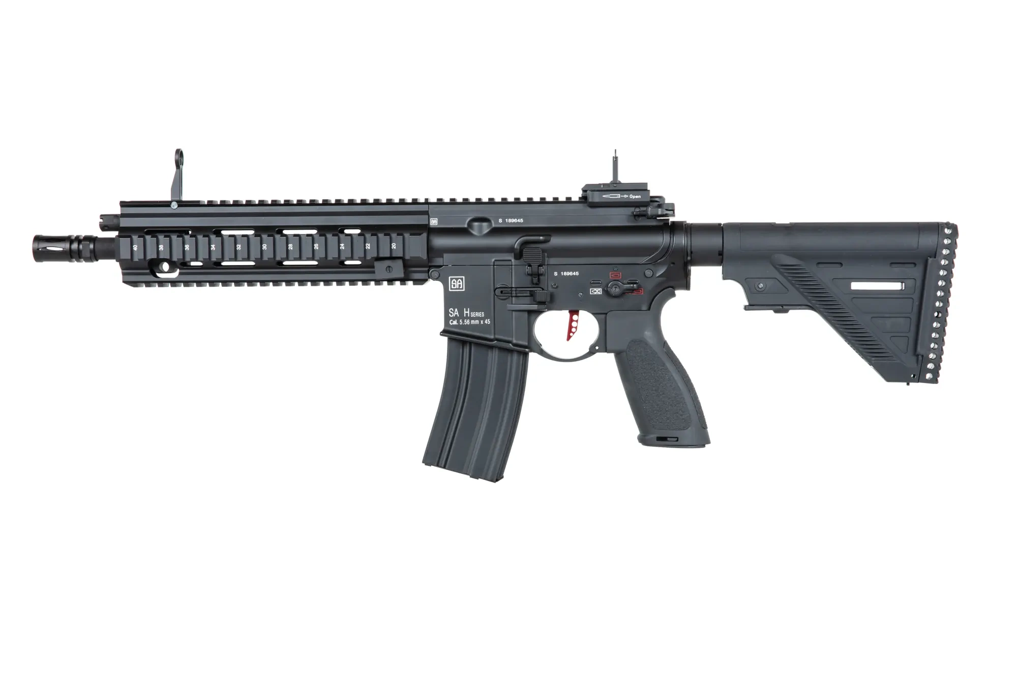 Specna Arms SA-H11 ONE™ Aster ETU Custom DSG airsoft Carabina Negro