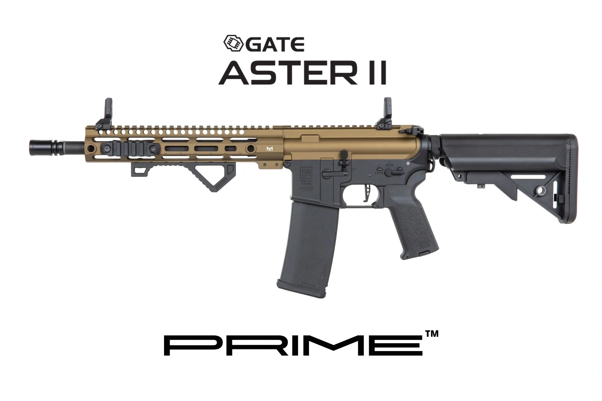Specna Arms SA-P20 Prime™ BLDC™ Aster II ETU Caos Bronce Carabina airsoft