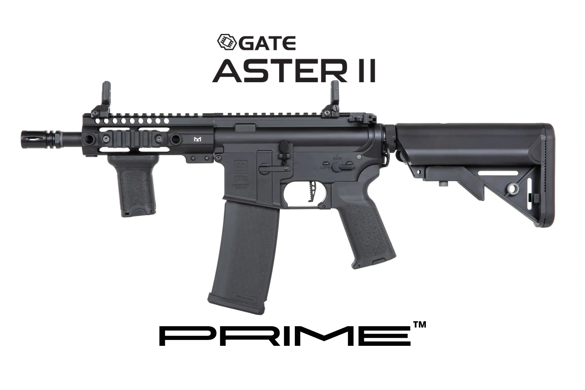 Specna Arms SA-P21 Prime™ BLDC™ Aster II ETU airsoft Carbine Negro