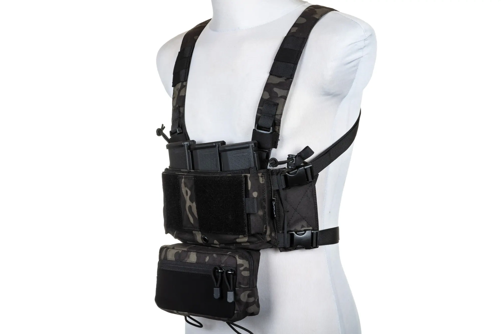 Specna Arms Tactical Adaptive V2 Chest Rig Chaleco MC Negro