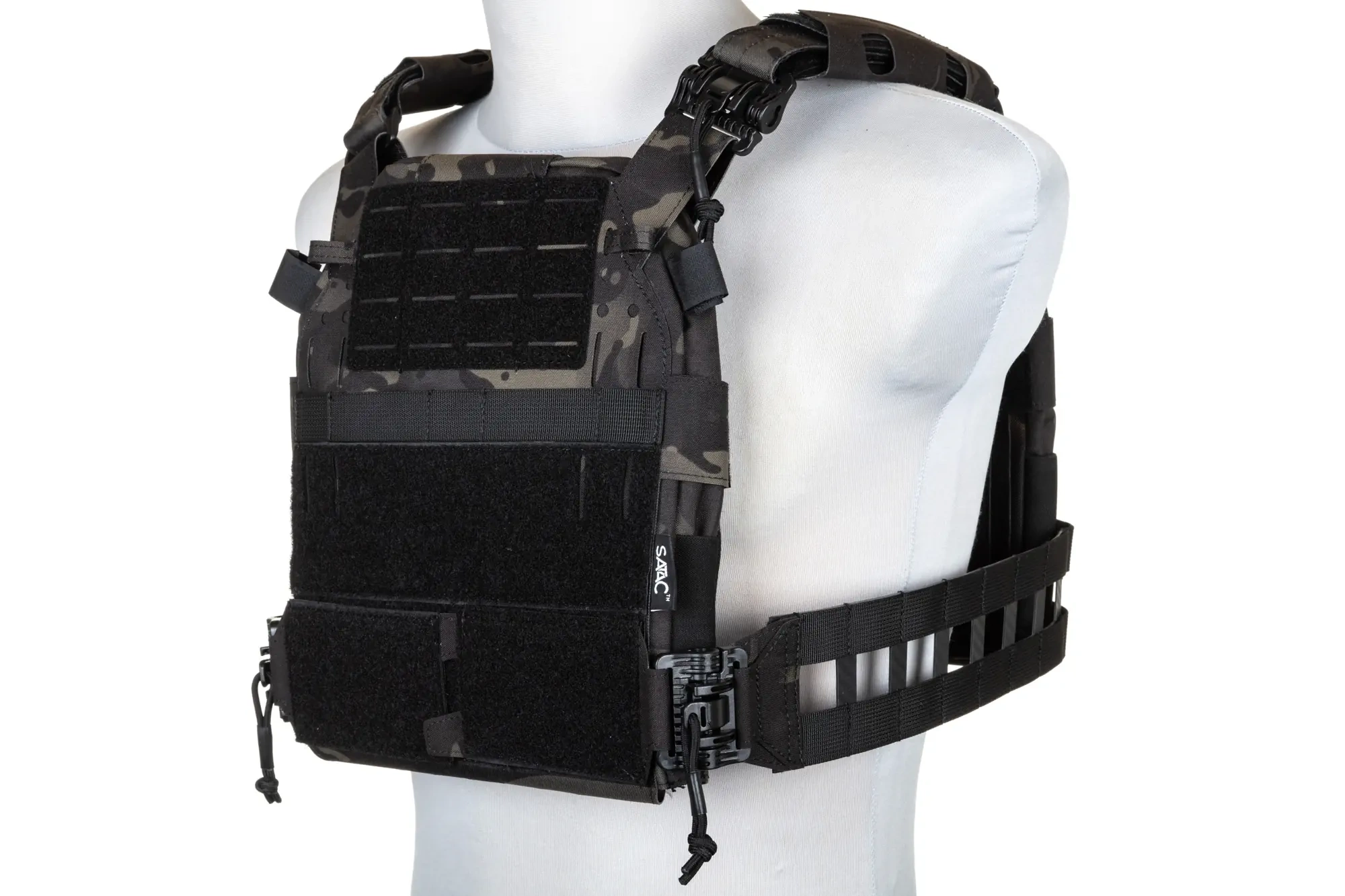 Specna Arms Tactical QR III Chaleco Portaplacas MC Negro