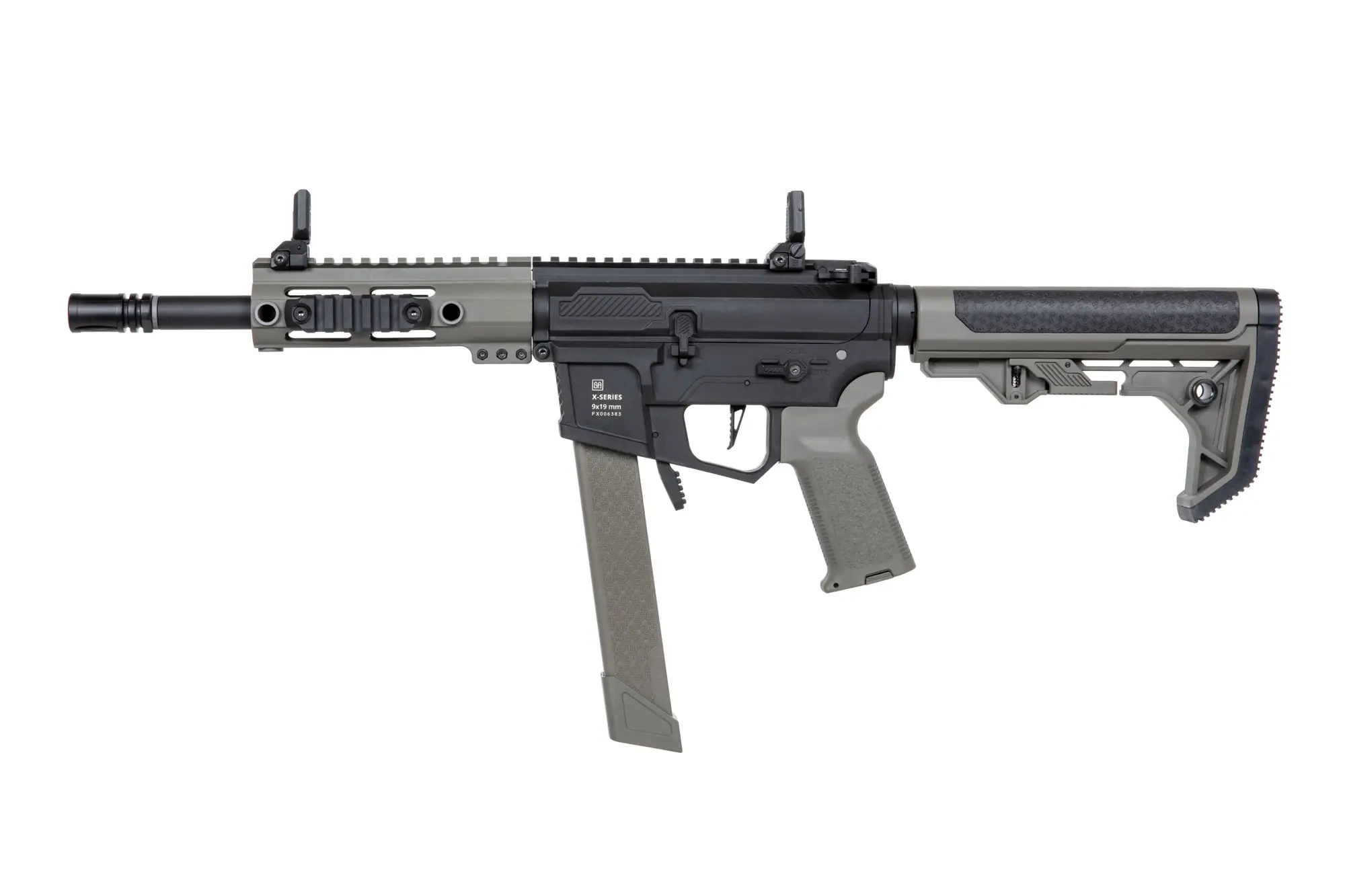 Subfusil airsoft Specna Arms SA-FX01 FLEX™ HAL ETU™ Verde Follaje