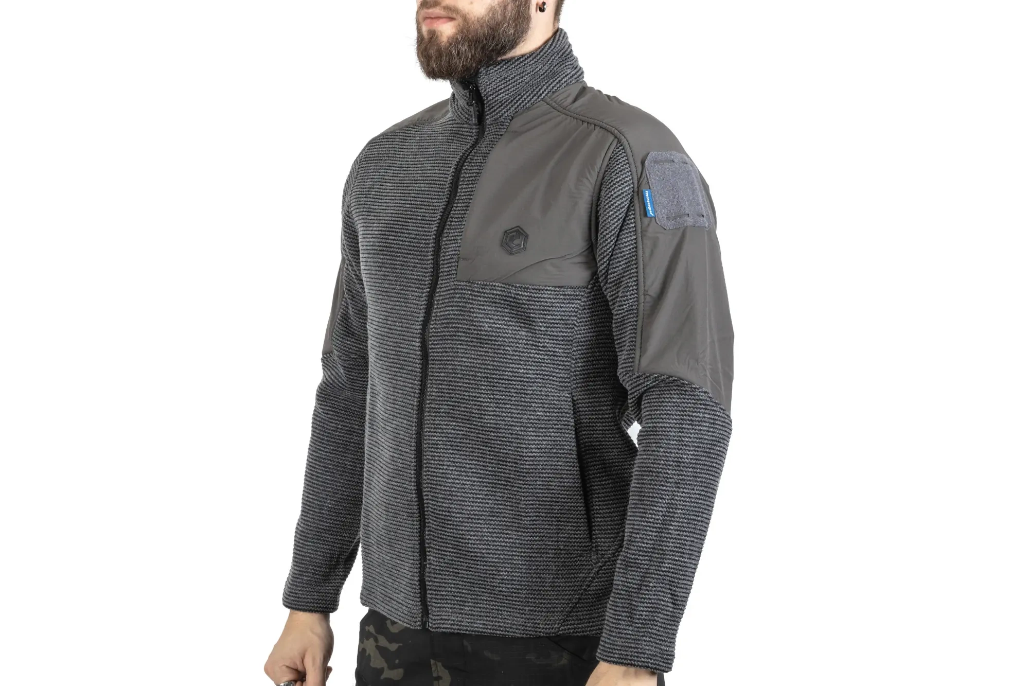 Sudadera Emerson Gear Blue Label Muntjac Gris