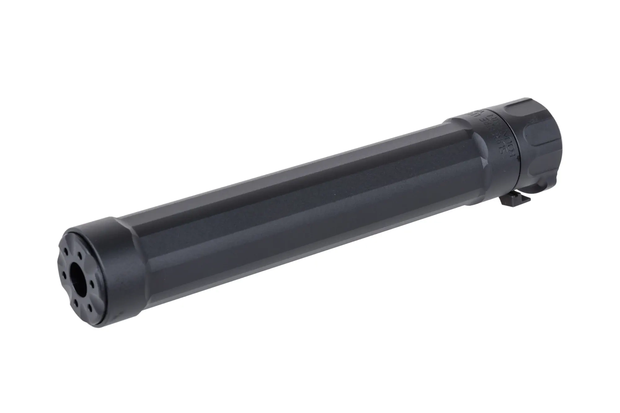 Supresor de sonido 5KU con montura QD para réplicas tipo MP5 (VFC/TM) 5KU-312 Negro