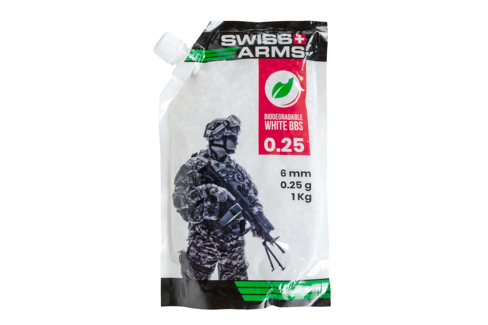 Swiss Arms BIO Bolas de 0,25 g 1 kg Blanco