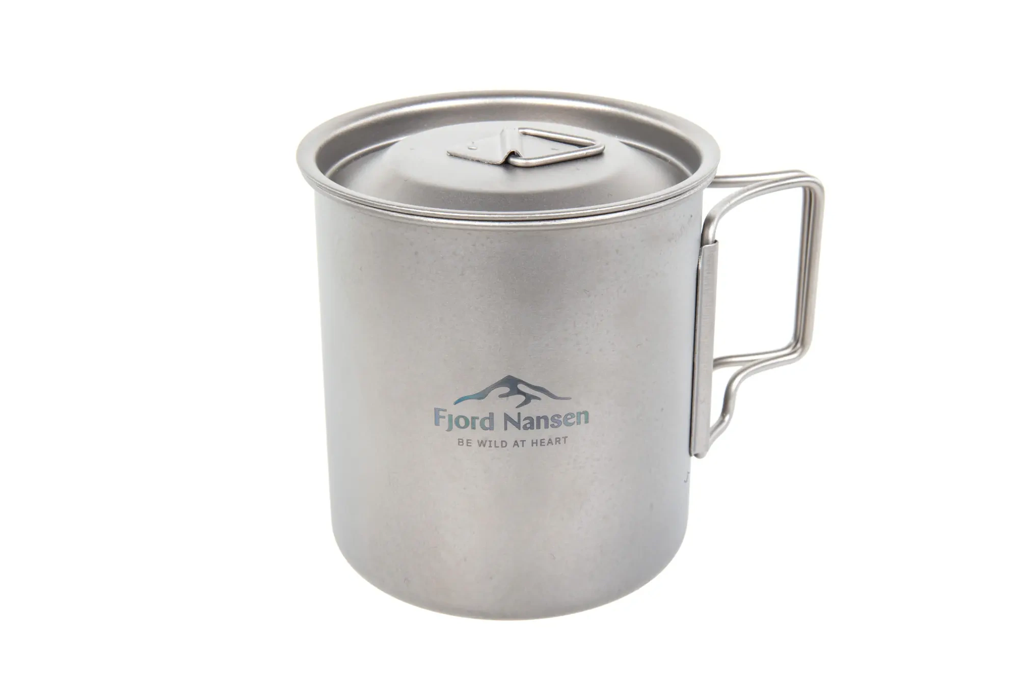Taza de titanio Fjord Nansen Jacon 400ml Plata