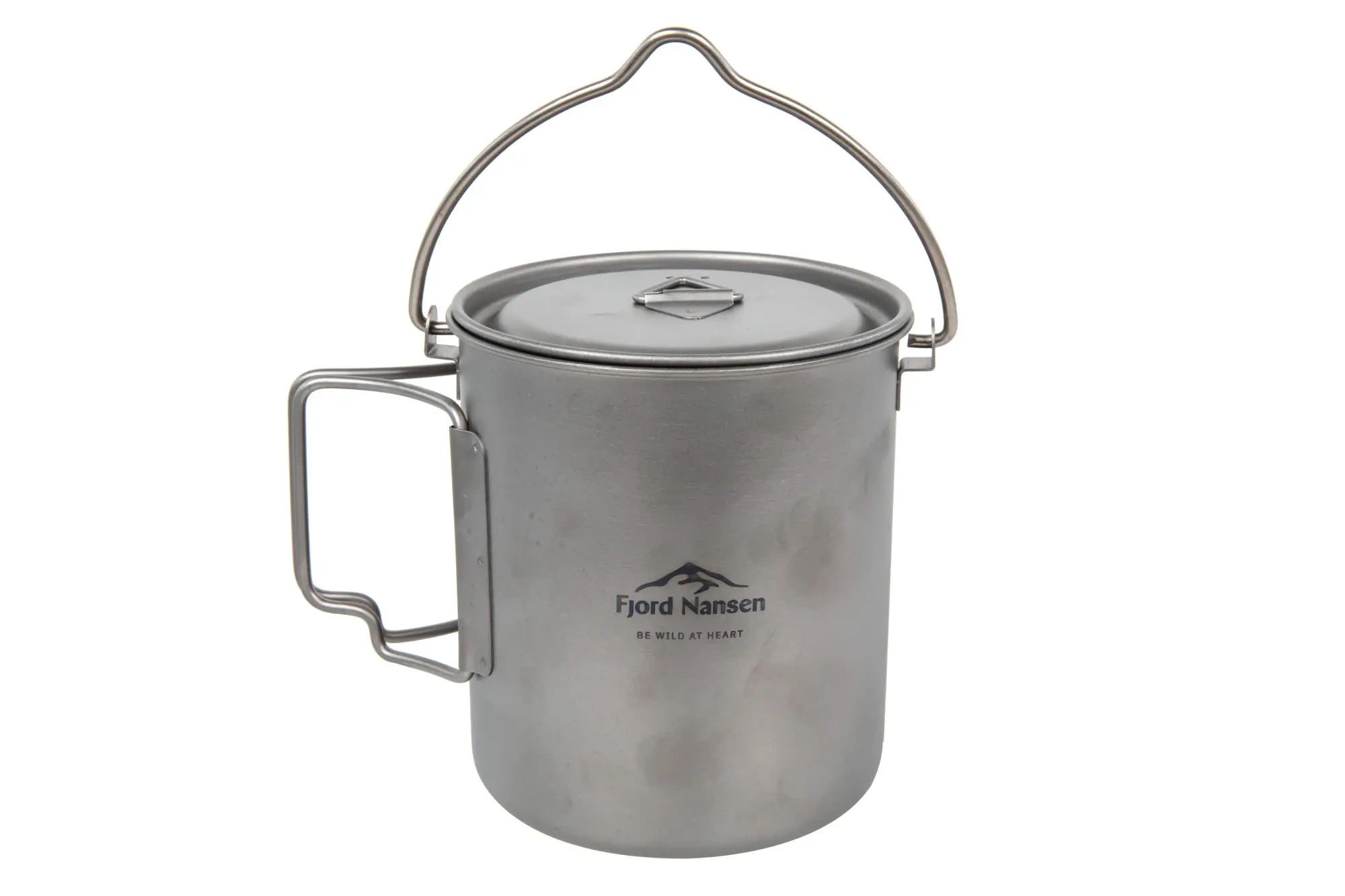 Taza de titanio Fjord Nansen Jacon Henge 750ml Plateada