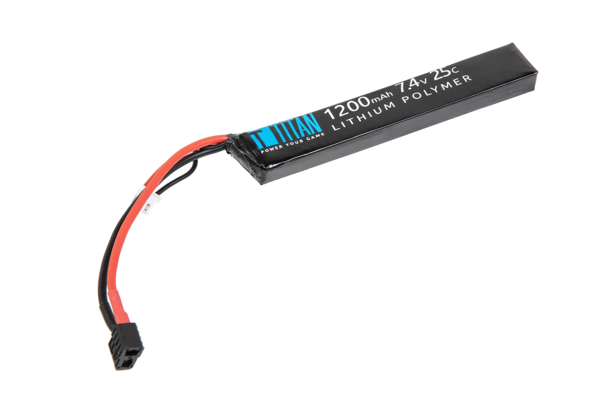 Titan 1200mAh 7.4V 25C Li-Po batería Deans Stick