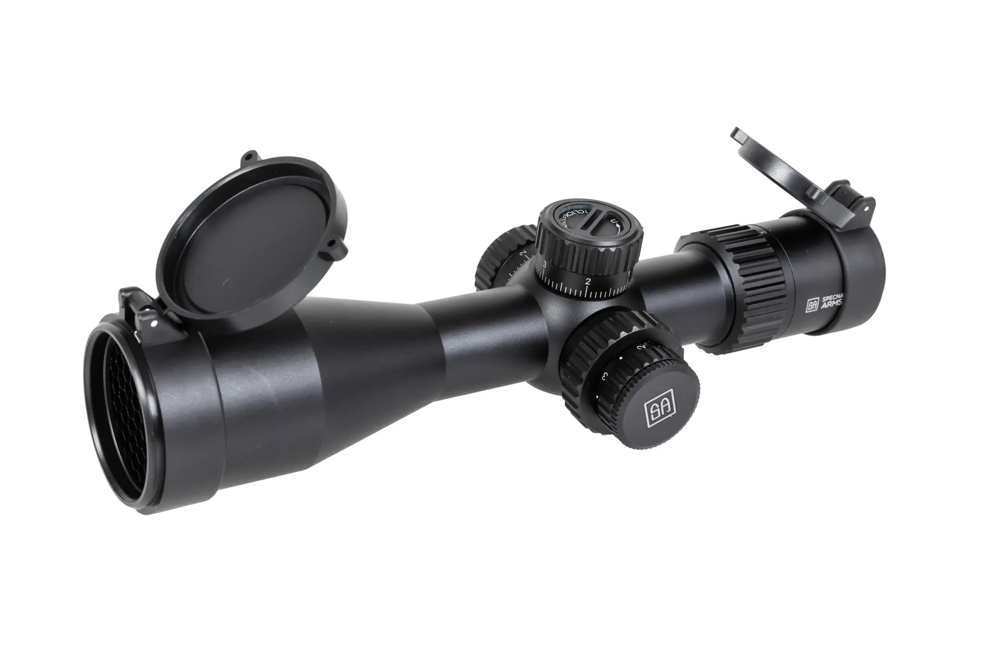 Visor Specna Arms PRIME™ 3-12X44 SFIR FFP Negro