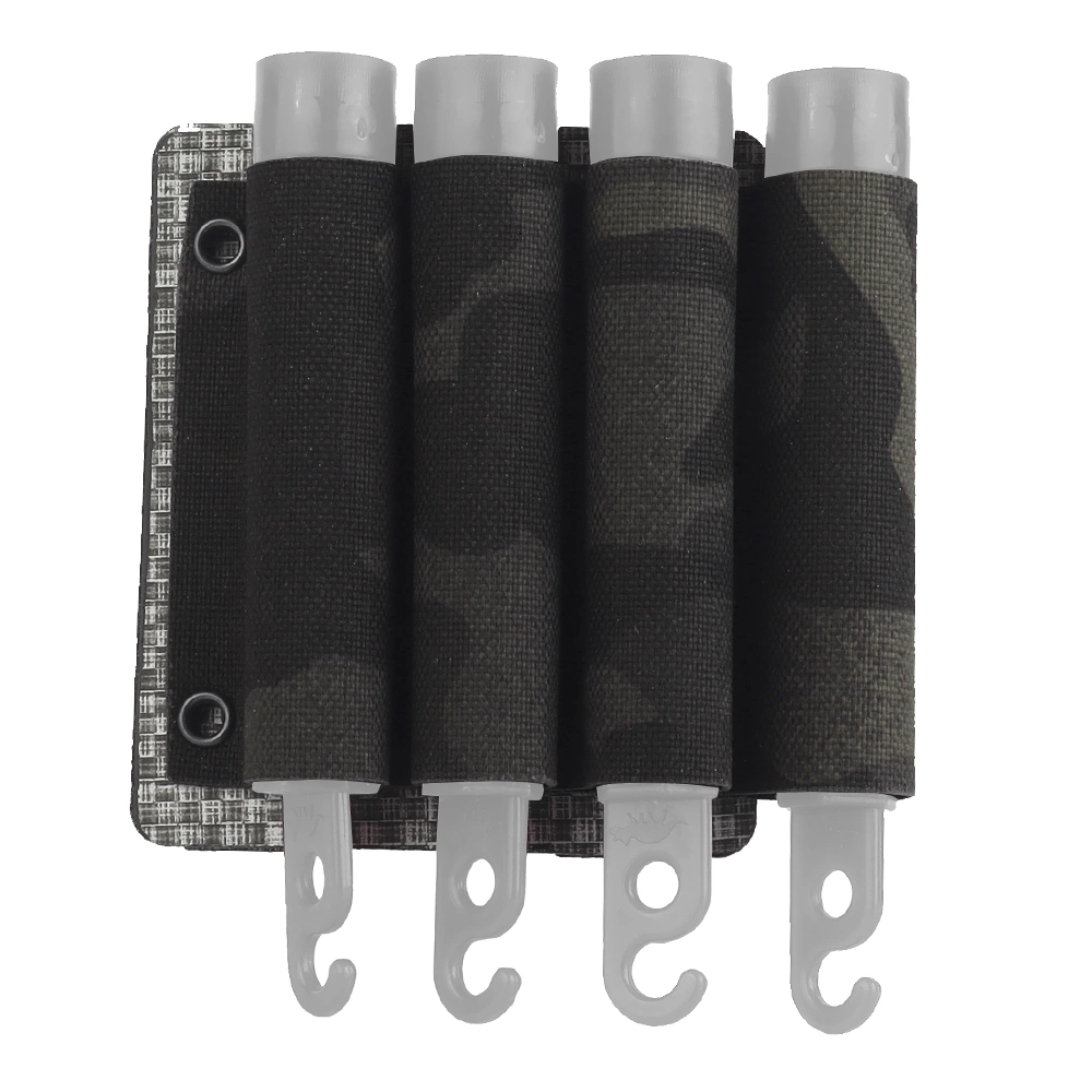 Wosport Glow Stick Storage Pouch MC Negro