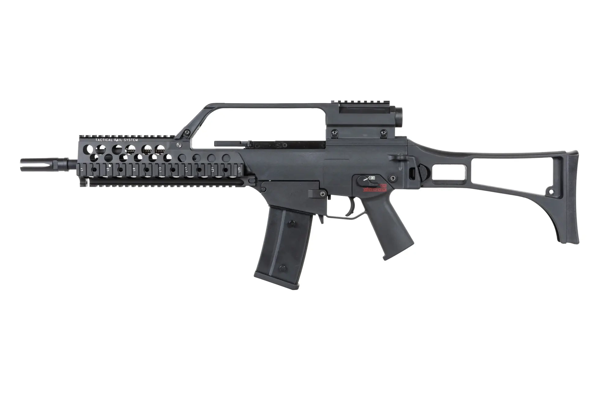 airsoft SRC DUAL POWER SR36 KSK GB-303 fusil con visor Negro
