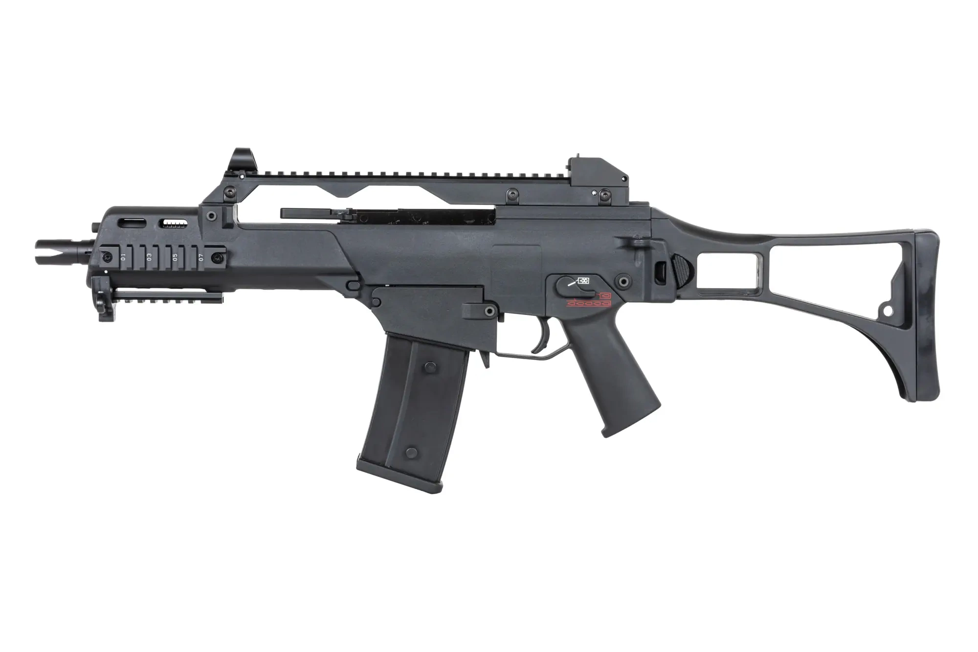 airsoft SRC DUAL POWER SR36C COB-306 Carabina Negra