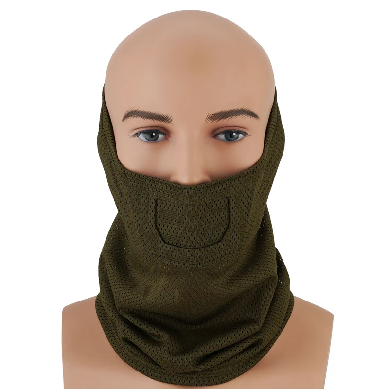 máscara de protección Cygnus Armory Face Warrior Oliva
