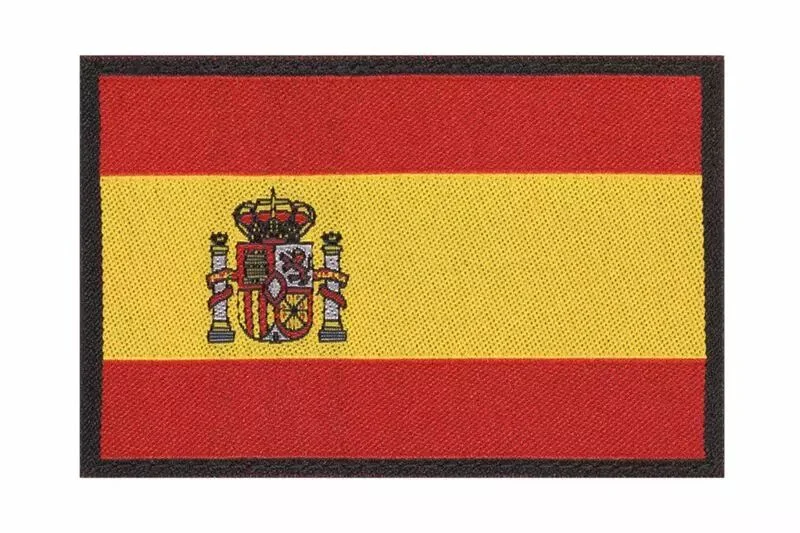 Parche de tela color España Clawgear