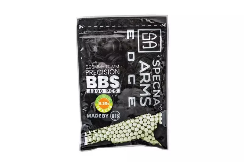 Bolsita 1000 bolas 0,30g trazador verde Bio EDGE Specna Arms