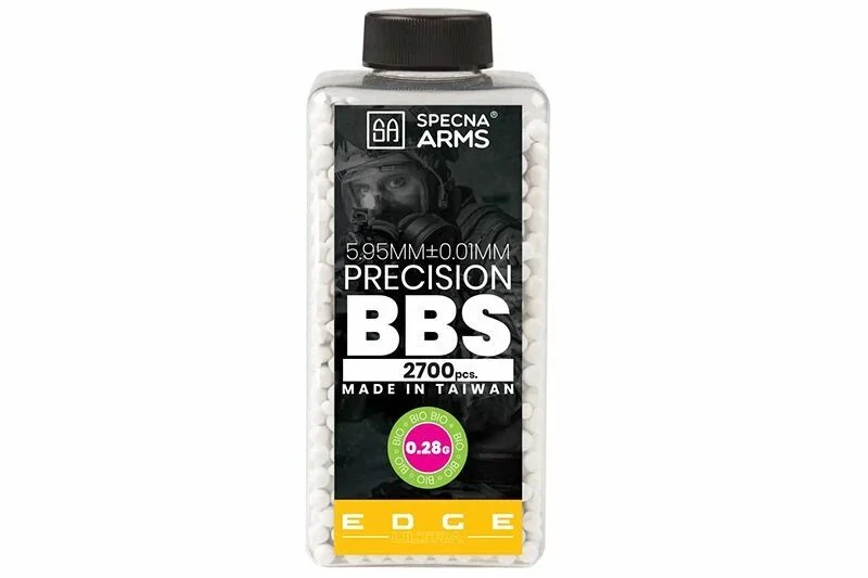 Bote de 2700 balas Bio 0.28g Precision EDGE ULTRA Specna Arms