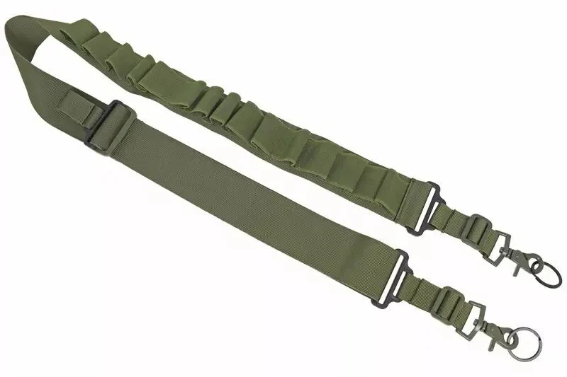 WOSPORT Olive Drab Ajustable 2 Puntos Cartucho Correa de Cinturón