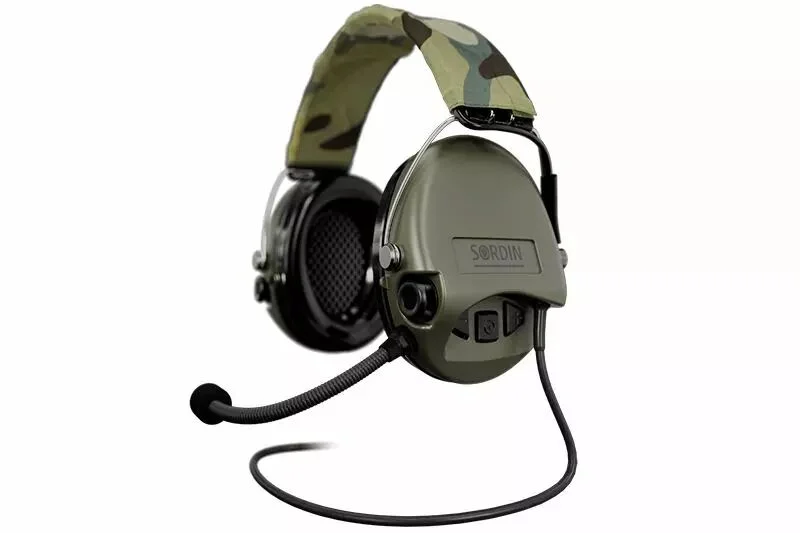 Casco Supreme MIL CC Tejido camuflaje FR/CE SORDIN