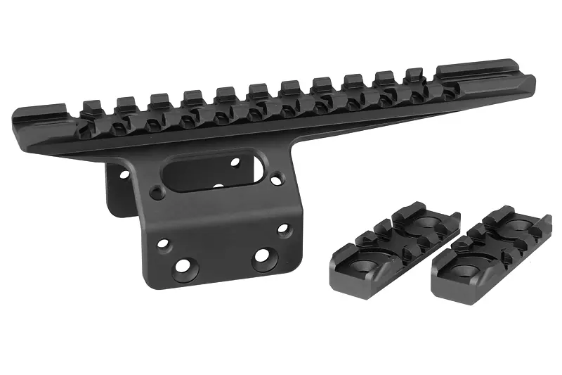 Set Rail delantero Negro para T-10 AAC
