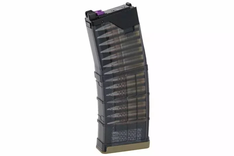 Cargador de 35 cartuchos .300BLK FDE GBBR MWS Lancer T8 SP System