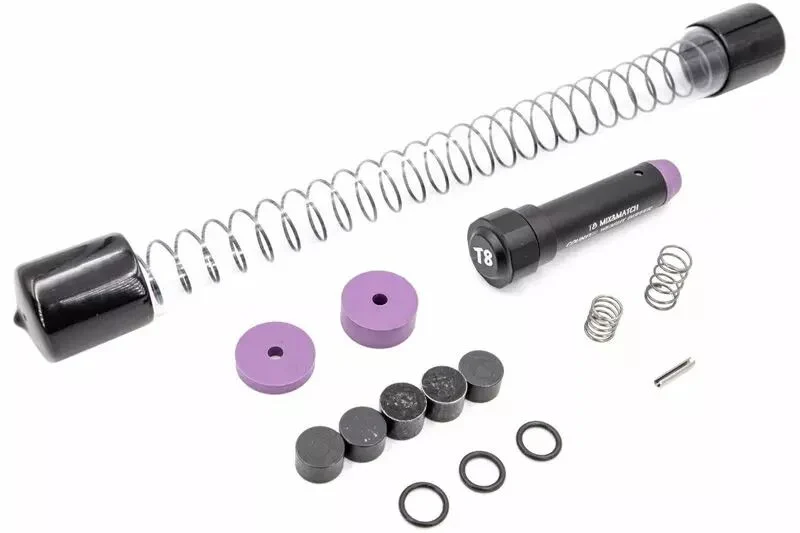 Juego Completo Muelle Recuperador Buffer Espaciador Reforzado V2 para MWS GBBR Marui SP System