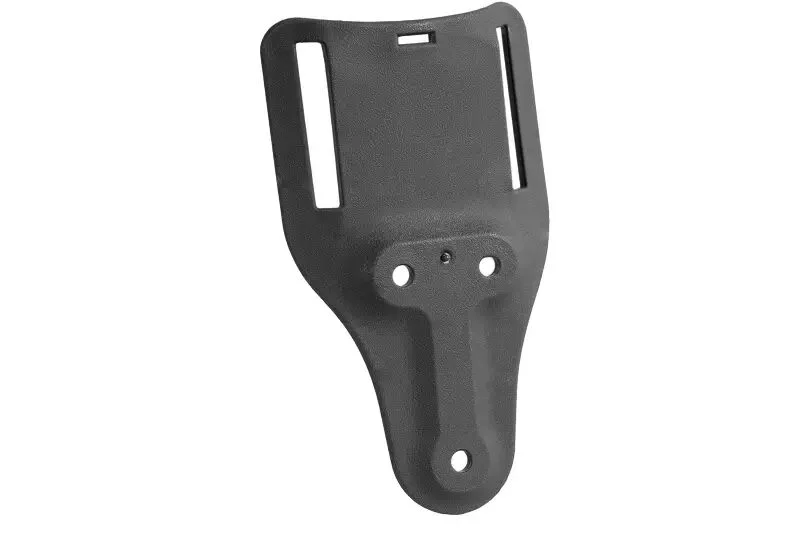Cinturón corto fijo negro para funda rígida universal WOSPORT