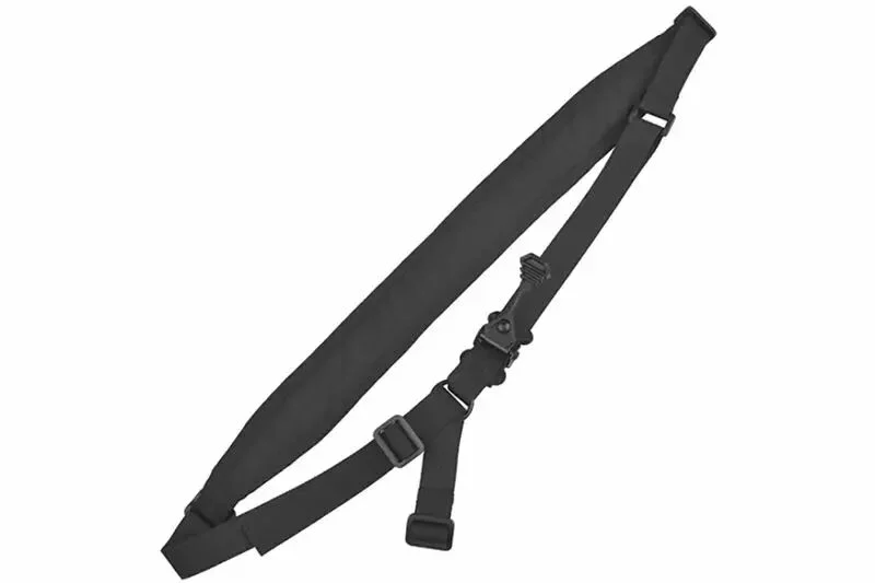 WOSPORT Correa Táctica Ajustable de 1 Punto Negra