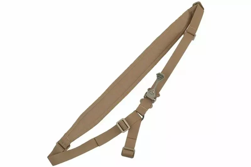 WOSPORT Correa Táctica Ajustable de 1 Punto Marrón Coyote