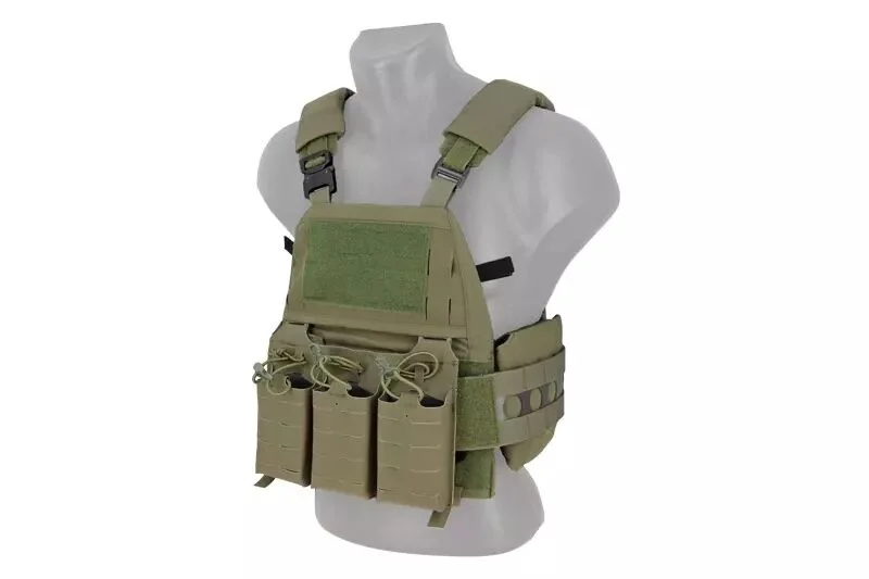 Portaplacas V5 Chaleco Táctico Ranger verde WOSPORT