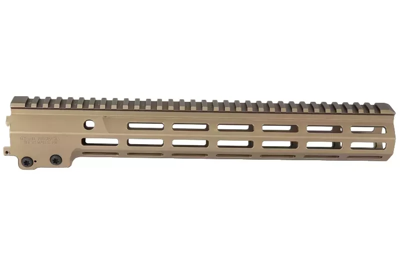 Guardamanos Aluminio CNC 13.5" M4 VFC GBBR DDC (Bronce) Z-Parts Tech